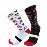 LoveToBike Pro Unisex Compression Cycling Socks