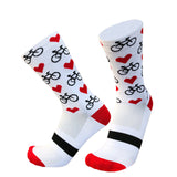 LoveToBike Pro Unisex Compression Cycling Socks