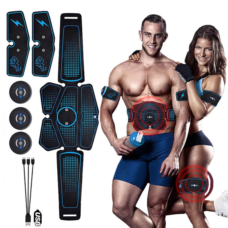 Abdominal Muscle Stimulator Trainer EMS Abs Fitness Equipment Training