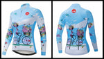 Pastelli Stroll Women's Long Sleeve Pro Team Cycling Jersey