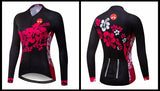 Striker Island Women's Long Sleeve Pro Team Cycling Jersey