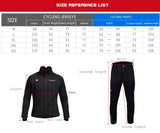 Excalibur Men's Long Sleeve Cycling Set