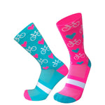 LoveToBike Pro Unisex Compression Cycling Socks