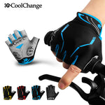 CoolChange Shox! Half Finger Cycling Gloves