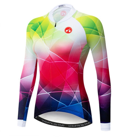 Premiere Splash Women's Long Sleeve Pro Team Cycling Jersey