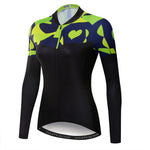 Trail Blaze Women's Long Sleeve Pro Team Cycling Jersey